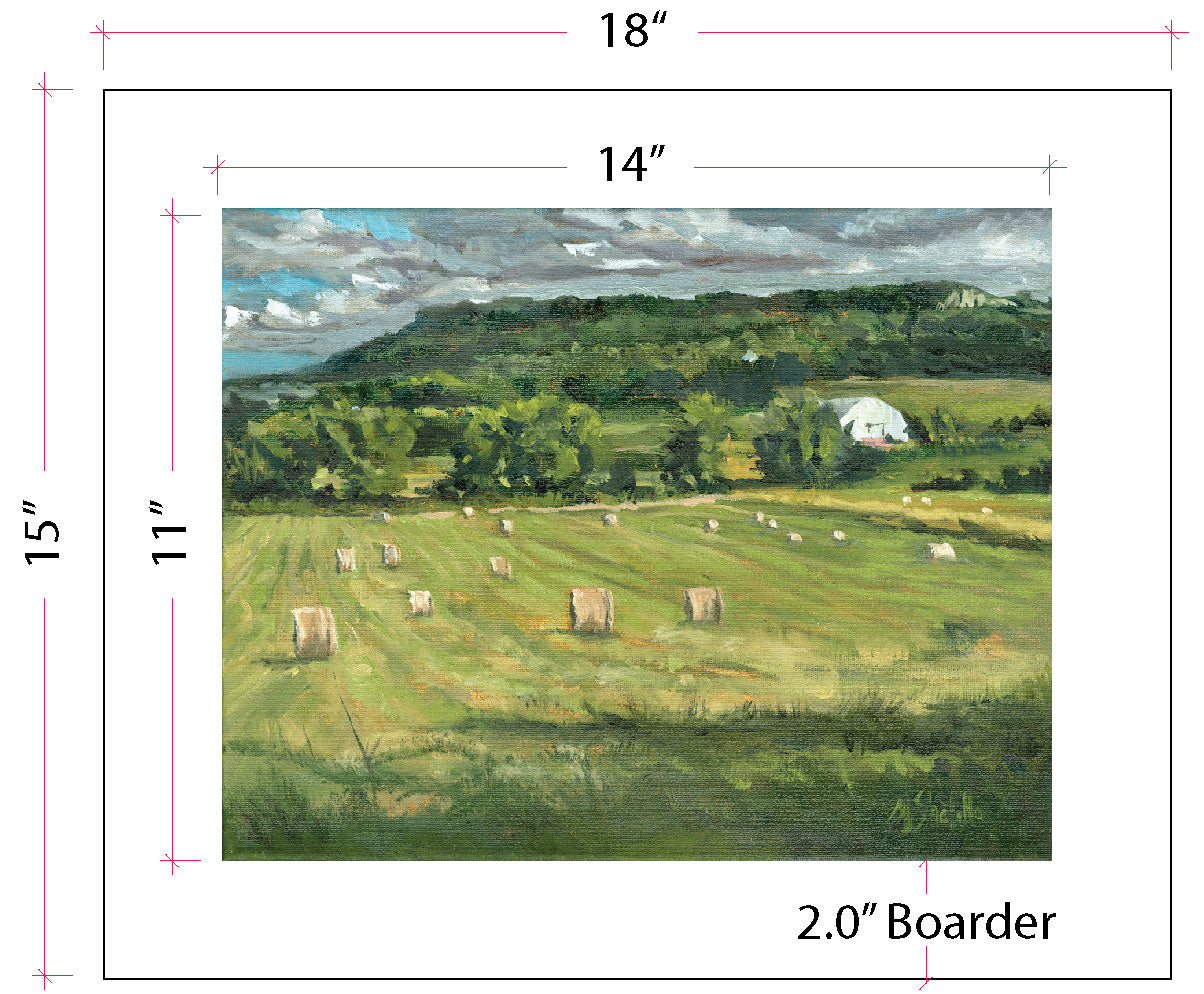 Field Beneath the Ridge