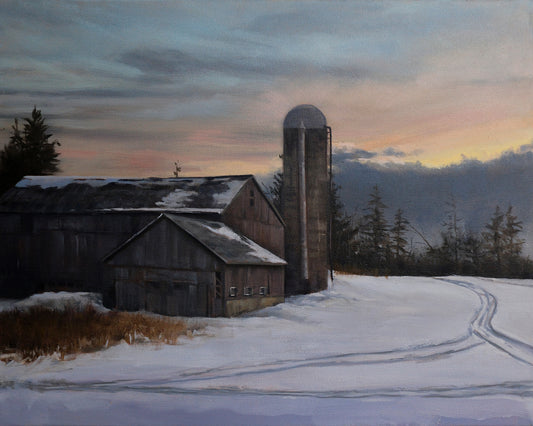 Intersection Sunset - Original